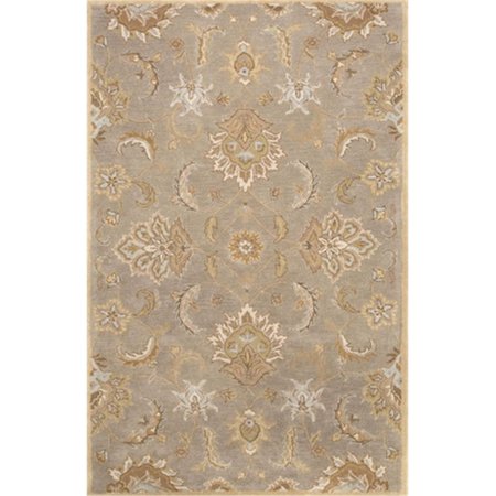 JAIPUR RUGS Hand-Tufted Durable Wool Gray-Tan Rug - MY14 RUG110545